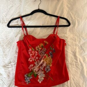 Urban outfitters floral top